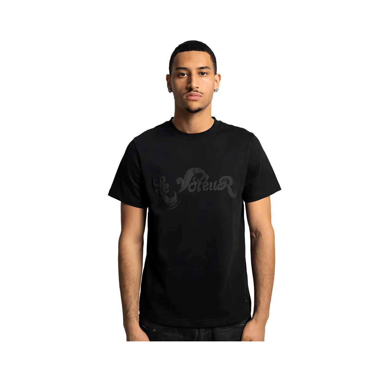 LVR BOXY FIT T SHIRT BLACK LVR BOXY FIT T SHIRT BLACK