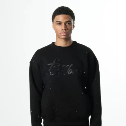 Levoleur Crewneck Black Galaxy