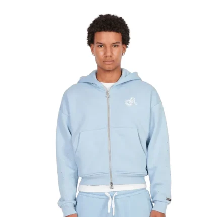 Levoleur Raws Zipper Babyblue Hoodie