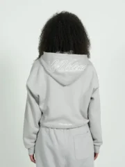 Levoleur Raws Zipper Grey Hoodie