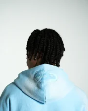 Levoleur Unisex Hoodie Washed Blue