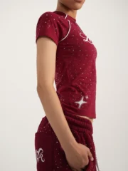 MM T- Shirt Bordeauxred Women