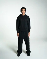 UNISEX Hoodie Black Tracksuit